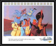 80101 Mi N°370 Guyana Aladdin Disney Bloc (BF) Neuf ** MNH 1993 - Guyane (1966-...)