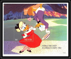 80077 Mi N°86 Nevis Donald And Daisy In Donald's Diary 1954 Disney Bloc (BF) Neuf ** MNH 1995 - Disney