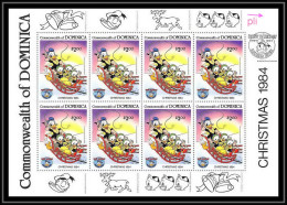 80074 Mi N°897 Dominique Dominica Donald Castors Juniors Junior Beavers Noel 1984 Chistmas Disney Neuf ** MNH  - Disney