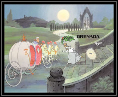 80059 Mi N°98 Grenade Grenada Cendrillon Cinderella Noel 1981 Chistmas Disney Bloc (BF) Neuf ** MNH  - Grenada (1974-...)