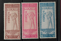 Egypte - Egypt 1925 International Geographical Congress, Cairo. MH* - Unused Stamps
