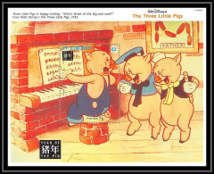 80047 Mi N°330 St Vincent 3 Petites Cochons Year Of The Pig Disney Bloc (BF) Neuf ** MNH 1995 - Disney