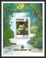 80900 Guyana Mi BF N°241 Rana Grenouilles Frog Frogs TB Neuf ** MNH Animaux Animals 1992 - Ranas