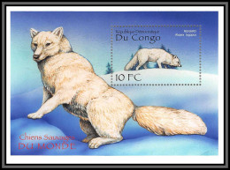 80902 Congo Mi BF N°153 Alopex Lagopus Chiens Chien Sauvage Renard Fox Dog Dogs Neuf ** MNH Animaux Animals 1999 - Honden