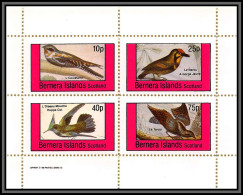 80865 Bernera Islands Scotland L'coulevent Barbu Oiseau Mouche Torcoi ** MNH Oiseaux (birds) 1996  - Cinderellas