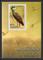 80858 Lesotho Mi N°213 Aigrette Des Récifs Egretta Gularis Western Reef Heron ** MNH Oiseaux Birds Of The World 2007 - Lesotho (1966-...)