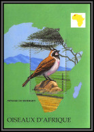 80859 Centrafricaine Mi 213 Serengueti Alouette Haussecol Horned Lark ** MNH Oiseaux D'afrique Birds 1999 - Central African Republic