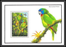 80852 Dominica Dominique Mi BF N°231 Red Necked Parrot Perroquet ** MNH Oiseaux Birds 1993 - Parrots