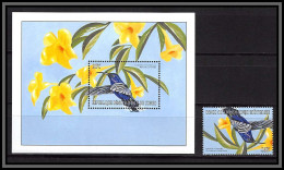 80845c Congo Mi N°93 + Timbre TB ** MNH Oiseaux Birds Trochilidae Campylopterus Hemileucurus Mexico Panama 2000 - Ongebruikt