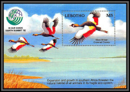 80844 Lesotho Sc N°944 TB Neuf ** MNH Oiseaux Birds Bird West African Crowned Crane Grue Couronnée 1992 - Storks & Long-legged Wading Birds