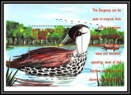 80837 Maldives Mi N°323 TB Neuf ** MNH Oiseaux Birds Bird Garganey Sarcelle Canard Duck 1995 - Patos