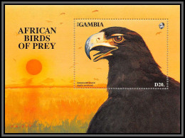 80842 Gambia Gambie Mi N°188 TB Neuf ** MNH Oiseaux Birds Bird Verreaux's Eagle Aigle De Verreaux 1993 - Eagles & Birds Of Prey