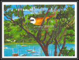 80818 Grenada Mi N°341 TB Neuf ** MNH Oiseaux Birds Bird White-crested Laughing Thrush Garrulaxe 1993 Passereaux - Passereaux