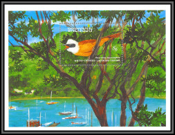 80818 Grenada Mi N°341 TB Neuf ** MNH Oiseaux Birds Bird White-crested Laughing Thrush Garrulaxe 1993 Passereaux - Grenada (1974-...)