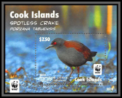 80804 Cook Islands Mi N°248 TB Neuf ** MNH Oiseaux Birds Bird Spotless Crake Wwf 2014 Marouette Rallidae - Collections, Lots & Series