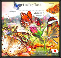 80787 Comores Y&T BF N°296 Junonia Heliconius Siproeta ** MNH Papillons Butterflies Schmetterlinge 2011 Philanippon - Komoren (1975-...)