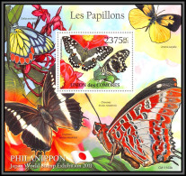 80785 Comores Y&T BF N°294 Zerene Eurydice Charaxes ** MNH Papillons Butterflies Schmetterlinge 2011 Philanippon - Comoros