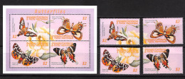 80782b Grenada Carriacou Petite Martinique Yv 2882 AK/AN + Timbres ** MNH Papillons Butterflies Schmetterlinge 2000 - Vlinders