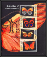 80779 Guyana Mi N°7906/7909 TB Neuf ** MNH Papillons Butterflies Of South America Schmetterlinge 2007 - Guyane (1966-...)