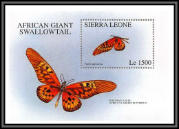 80758 Sierra Leone Mi N°305 TB Neuf ** MNH Papillons Butterflies Schmetterlinge African Giant Swallowtail 1996 - Papillons