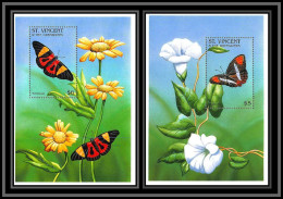 80762 St Vincent & Grenadines Mi N°376/377 TB Neuf ** MNH Papillons Butterflies Schmetterlinge 1996 Themone Pais - St.Vincent & Grenadines