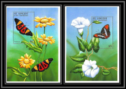 80762 St Vincent & Grenadines Mi N°376/377 TB Neuf ** MNH Papillons Butterflies Schmetterlinge 1996 Themone Pais - Papillons