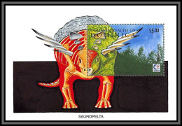 80724 Dominica Dominique Y&T BF N°295 Sauropelta Lézard Bouclier MNH Prehistorics Dinosaures Dinosaurs 1995 - Préhistoriques