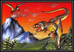 80720 Maldives Mi BF N°400 Tyrannosaurus Rex MNH Prehistorics Dinosaures Dinosaurs 1997  - Malediven (1965-...)