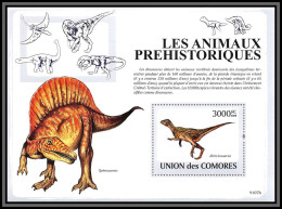 80723 Comores Y&T BF N°169 Spinosaurus Abrictosaurus MNH Prehistorics Dinosaures Dinosaurs 2009 - Isole Comore (1975-...)