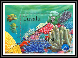 80682 Tuvalu Mi N°65 Greenpeace Save Our Seas Seriatopora Coraux Corals ** MNH Poissons Fishes Fish 1998  - Tuvalu