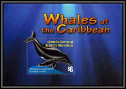 80678 Grenada Carriacou Petite Martinique MI B 641 Mammals Whales Baleine à Bosse Whale ** MNH Poissons Fishes Fish 2010 - Wale