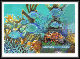 80664 Grenada Mi N°259 TB Neuf ** MNH Poissons Fishes Spanish Lobster 1990 Homard Palinerulus - Crustacés