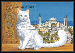 80614 Guyana Mi BF N°197 Turkish Angora TB Neuf ** MNH Chats (chat Cats Cat) 1992  - Chats Domestiques