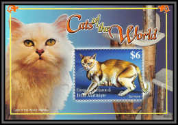 80605 Grenada Carriacou Petite Martinique Scott N° TB Neuf ** MNH Maltese Burmese Chats (chat Cats Cat) 2008 - Chats Domestiques