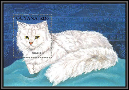 80601 Guyana YT BF N°108 Chinchilla TB Neuf ** MNH Chats (chat Cats Cat) 1992 - Guyane (1966-...)