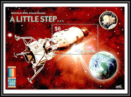 80560 A Little Step Grenada Mi N°559 TB Neuf ** MNH Espace (space Odissey) Expo 2000 - Grenade (1974-...)