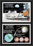 80566 Grenada Grenade MI N°225/226 20th Anniversary First Manned Landing On Moon TB Neuf ** MNH Espace (space) 1989 - South America