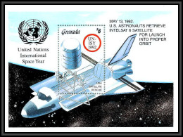 80559 MI N°322 Grenada Grenade TB Neuf ** MNH Espace International Space Year 1992 United Nations Intelsat 6 Satellite - Amérique Du Sud