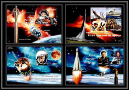 80533 Gambia Gambie 6434/41 806/807 50th Anniversary TB First Person In Space Gagarin Gagarine Neuf ** MNH Espace 2011 - Afrika