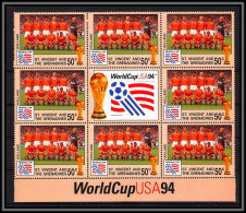 81197b St Vincent Grenadines Mi N°2828 A Holland Team World Cup Coupe Du Monde Usa 1994 TB Neuf ** MNH Football Soccer - St.Vincent E Grenadine
