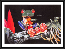 81143 Sierra Leone Mi N°298 Grenouille Red Eyed Frog Champignons Mushrooms Funghi Pilze ** MNH 1996 - Mushrooms