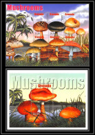 81141 Grenada Mi 5078/5083 + BF 686 Lepiota Acutesquamosa Champignons Mushrooms Funghi Pilze ** MNH 2002  - Pilze