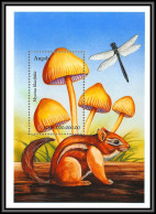 81137 Angola Mi Bf 64 Mycena Lilacifolia Champignons Mushrooms Funghi Pilze ** MNH 1999 - Pilze