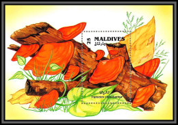 81115 Maldives Y&t N°219 Trametes Cinnabarina ** MNH Champignons Mushrooms Funghi Pilze 1192 - Maldives (1965-...)