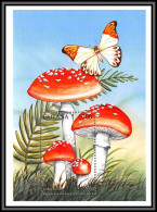 81101 Guyana Guyane Mi BF N°531 Neuf ** MNH Champignons Mushrooms Funghi Pilze 1997 Papillons Butterflies - Butterflies