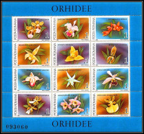81053a Roumanie Romana Y&t BF N°197 Orchids Fleur Flowers Flower Fleurs Orchidées Orhidee ** MNH 1988 Cote 9 Euros - Orchideen