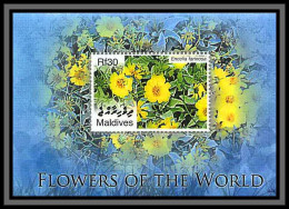 81044 Maldives Mi BF 611 Encelia Farinosa TB Neuf ** MNH Flowers Of The World Fleurs 2006 - Malediven (1965-...)
