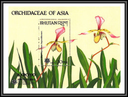 81025 Bhutan Bhoutan Mi BF N°254 Orchidées Orchids Asia ** MNH Fleur Flowers Flower Fleurs 1990 Expo 90 Osaka Japan - Bhutan