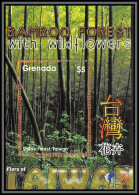 81012 Grenada N° Bambou Bamboo Forest Sitou Flora Of Taiwan TB Neuf ** MNH Fleur Flowers Flower Fleurs 2008 Taipei '08 - Arbres