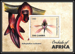 81009 Gambia Gambie Mi BF N°826 Orchidées Orchids Ancistrochilus TB Neuf ** MNH Fleur Flowers Flower Fleurs 2001 - Gambie (1965-...)